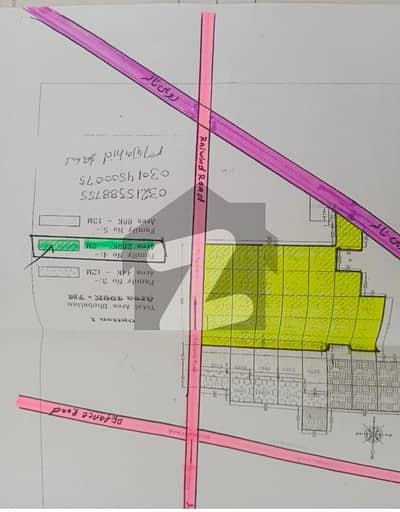 Raiwind Road Plot for Sale 290 Kanal front 900 feet