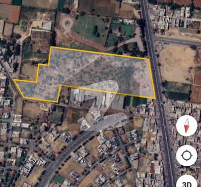 98 Kanal Plot For Sale Hot Location ADA Plot Raiwind Road