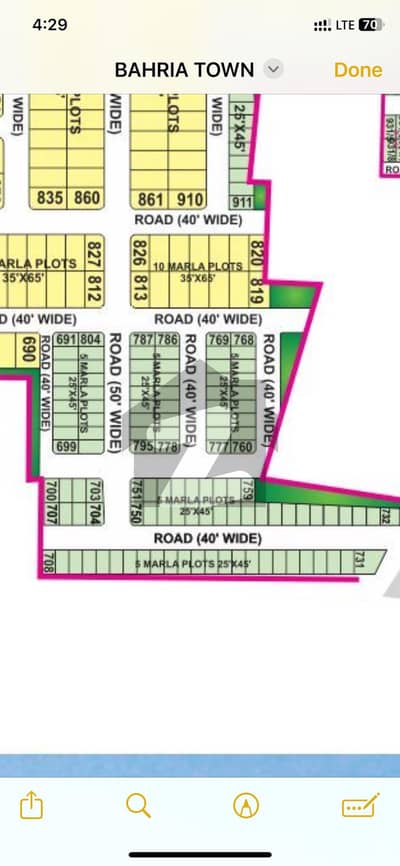 5 Marla On Ground Res Plots - New Deal