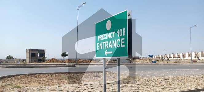 بحریہ ٹاؤن - پریسنٹ 10۔بی بحریہ ٹاؤن کراچی,کراچی میں 5 مرلہ رہائشی پلاٹ 48.0 لاکھ میں برائے فروخت۔