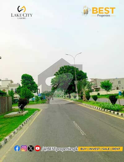 لیک سٹی ۔ سیکٹر ایم ۔ 3اے لیک سٹی,رائیونڈ روڈ,لاہور میں 14 مرلہ رہائشی پلاٹ 3.3 کروڑ میں برائے فروخت۔