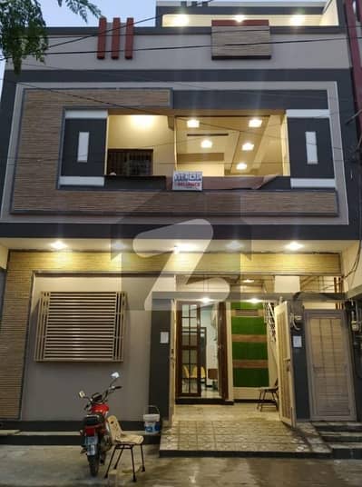 گلشنِ معمار - سیکٹر آر گلشنِ معمار,گداپ ٹاؤن,کراچی میں 4 کمروں کا 5 مرلہ مکان 2.12 کروڑ میں برائے فروخت۔