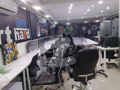 Ideal 8 Marla Furnished Floor For Rent In DHA Phase 6 Commercial Area