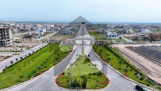 Sector B Park Facing Kanal Plot Available For Sale In DHA Peshawar