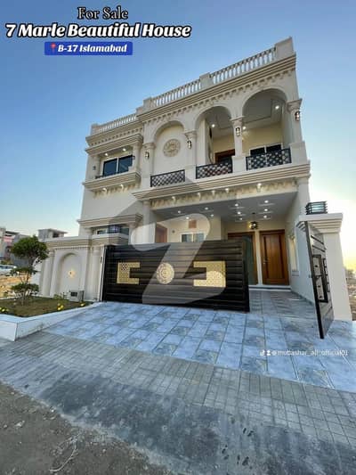 Mpchs Multi Gardens B-17 Isb  8 Marla Brand New Double Unit House Available For Sale  24/7 Boring Water Electric Meter Available Near Market Masjid School Park Everything Available On Walking Distance Prime Location