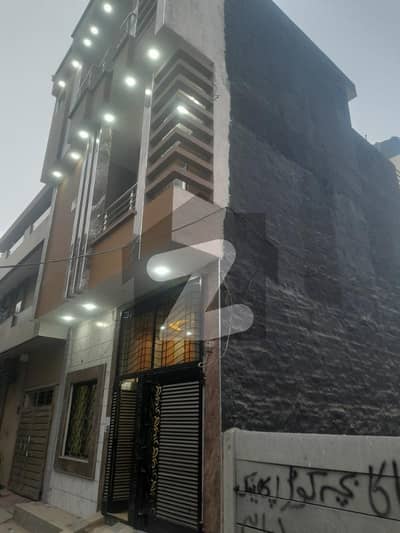 3 Marla half triple Stroy Brand Furnished House For Sale 21 Feet Front