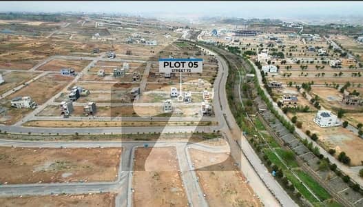 10 Marla Croner Plus Blvd Plot Available For Sale With All Basic Amenities On Top Class Location Of Sector J DHA Phase 5 Islamabad.