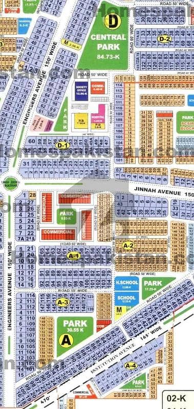 10 Marla Kanal 2 Kanal Plots Available for Sale Direct Meeting with Owner IEP / Engineers Town LHR