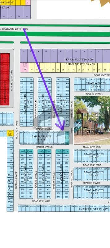 5 Marla Residencial Plot Available For Sale In Haider Block Plot No. 461