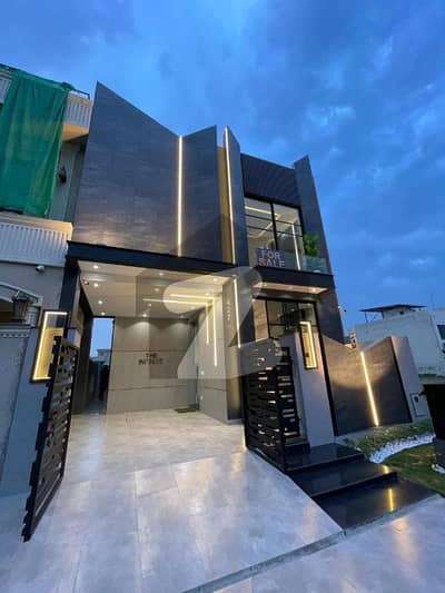 5 Marla Brand New Luxury Modern House available for rent in DHA phase 9 town is prime location Block-A Lahore.