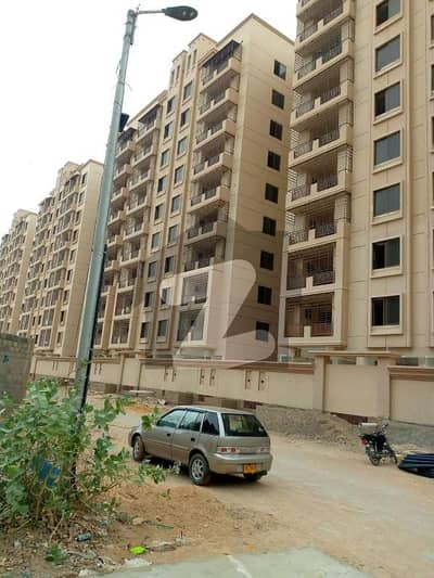3 Bed Drawing Lounge West Open Corner Road Facing Spacious Apartment In Best Boundary Wall Project At Jinnah Avenue
