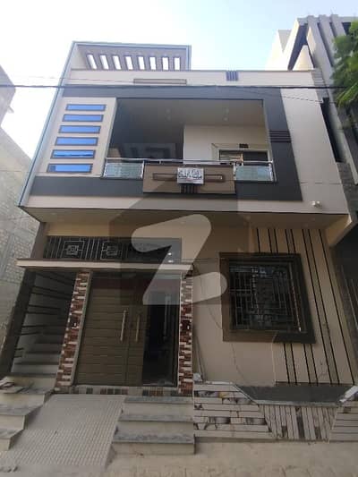 ہنسا سوسائٹی سکیم 33,کراچی میں 4 کمروں کا 5 مرلہ مکان 2.85 کروڑ میں برائے فروخت۔