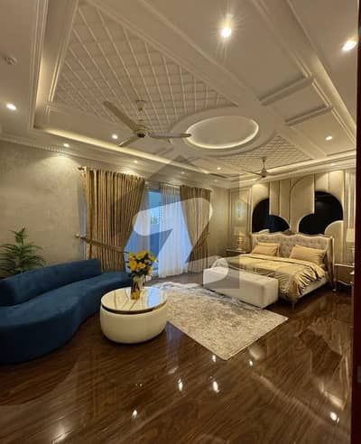 10 Marla Brand New Luxury Furnished Lower Portion Available For Rent Bahria Town Lahore