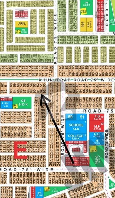 ایل ڈی اے سٹی فیز 1 ایل ڈی اے سٹی,ایل ڈی اے روڈ,لاہور میں 1 کنال رہائشی پلاٹ 1.35 کروڑ میں برائے فروخت۔