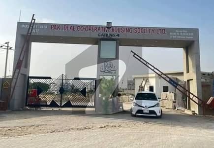 Pak Ideal Society 200 Sq. Yards Plot Available For Sale.