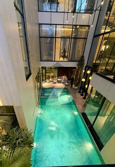 1 Kanal Top Notch Modern Villa Iconic 20 Ft Heighted Door, Swimming Pool, Beautiful Elevation &Amp; Premium Interiors DHA Phase 6