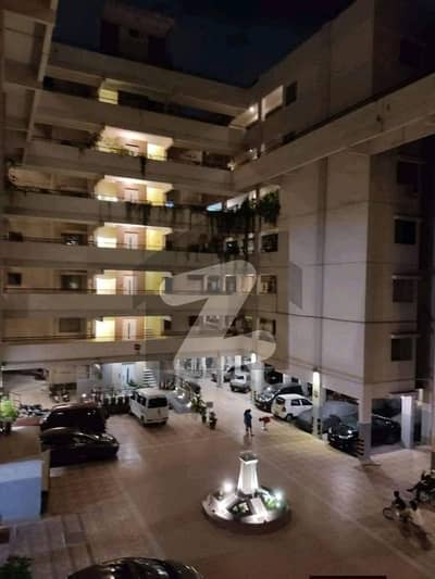 Datari Castle Block-13 , 3 Bed DD 4th Floor Park Facing Apartment Available For Rent.