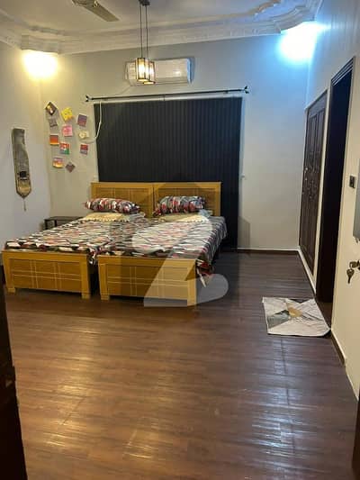 Defence Phase 7 FULLY FURNISHED 500 Yards First Floor Portion 3 Bedrooms DRAWING DINNING MOST PRIME LOCATION AVAILABLE