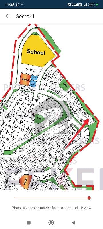8 Marla Boulevard Category Pair Plots For Sale Bilal Block (I Block), Phase 8 Bahria Town Rawalpindi
