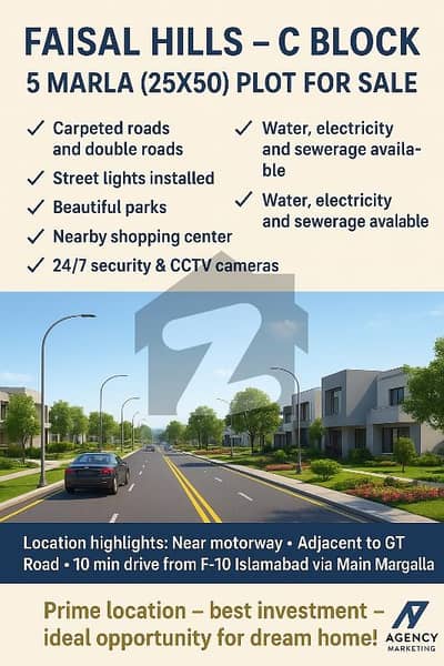 Faisal Hill C-Block Plot For Sale