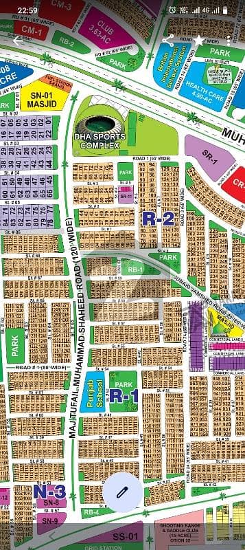 ڈی ایچ اے فیز 1 ۔ سیکٹر آر ڈی ایچ اے فیز 1,ڈی ایچ اے ڈیفینس,ملتان میں 1 کنال رہائشی پلاٹ 80.0 لاکھ میں برائے فروخت۔