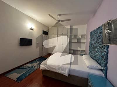 Fully Furnished 3 Bedroom Portion Is Available For Rent In I-8 Islamabad