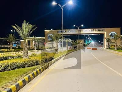 1 Kanal West Open Army Plot In Sector A DHA Peshawar For Sale