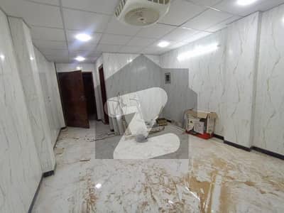I-8. Markaz Commcial Studio Office First Floor Available For Rent Ideal Location Tiles Flooring