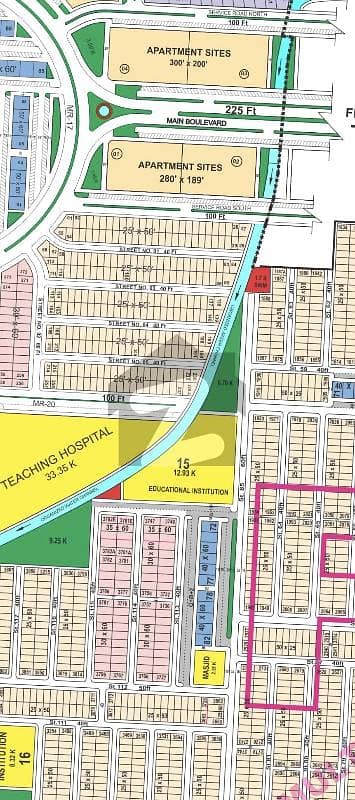 Multi garden B17 Block G plot for sale