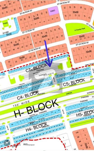 Commercial Plot DHA 5