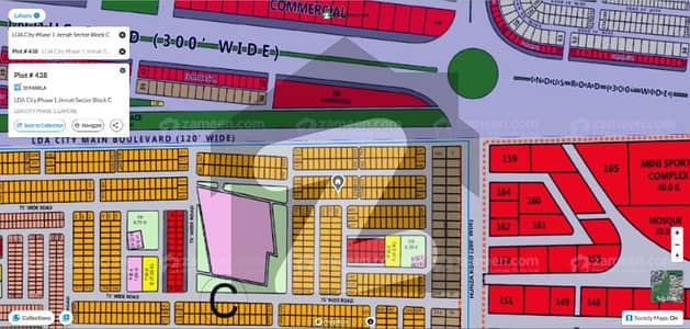 LDA City Phase-1, C-Block 10-Marla Plot Best Investment Opportunity For Investors Stack-holders