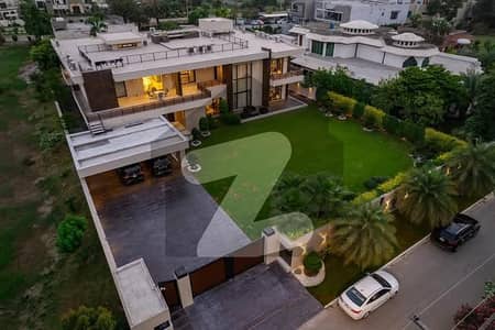 Swimming Pool & Fully Furnished Most Beautiful 2 Kanal Modern Galleria Design House For Sale Near To Big Park Best Deal Of DHA Phase 6 Owner Needy