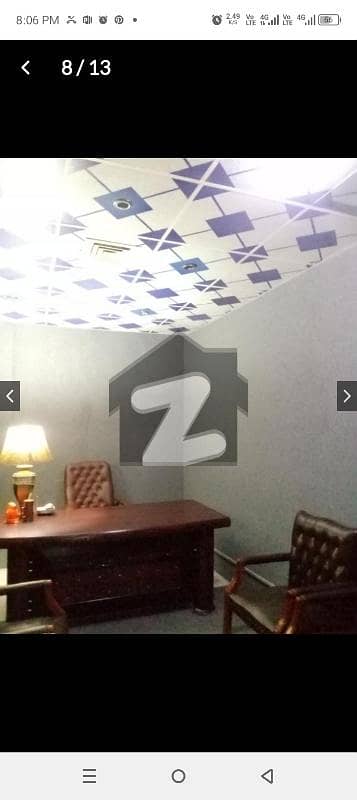 corner furnished office LG 118 for rent in Zainab Tower Model Town link Road lahore