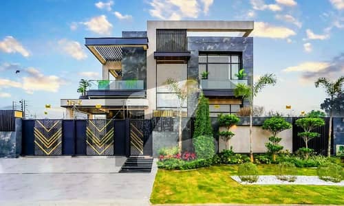 1 Kanal Top Quality Build Luxurious Beautiful Ultra Modern Design Villa Fully Furnished With Basement For Sale in DHA Lahore Phase 6 Prime Location Near RAYA