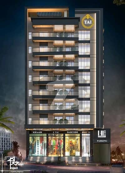 A Well Designed Prime Location Flat Is Up For sale In An Ideal Location In Karachi