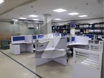 Sami Furnished Area 5500 SqFt Corporate Office Available For Rent On Reasonable Rent Gulberg 3 Lahore