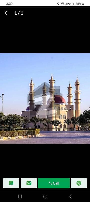 گلبرگ ریزیڈنشیا گلبرگ,اسلام آباد میں 10 مرلہ رہائشی پلاٹ 1.7 کروڑ میں برائے فروخت۔