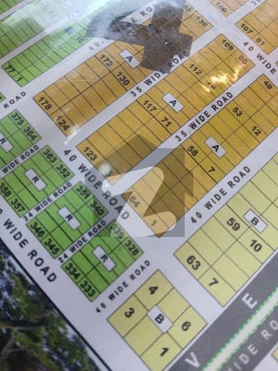 سعدی گارڈن سکیم 33,کراچی میں 5 مرلہ رہائشی پلاٹ 1.1 کروڑ میں برائے فروخت۔