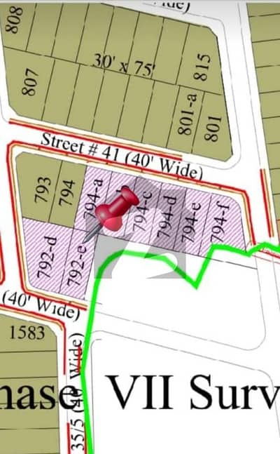 BAHRIA TOWN PHASE-7 10marla plot for sale