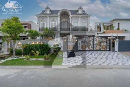 FACING PARK EYE CATCHING 1 KANAL FRENCH STYLE SPANISH DESIGN BUNGALOW FOR SALE IN DHA PHASE 5 NEAR TO MARKET.