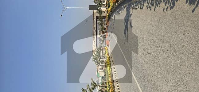Sector B-Park facing army plot on 80 feet double road is available for sale