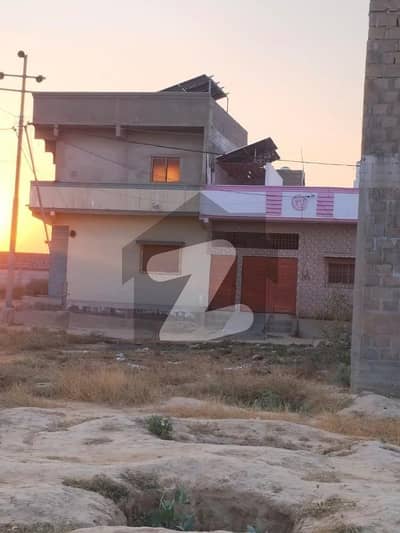 Corner Residential Plot In Memon Goth For sale