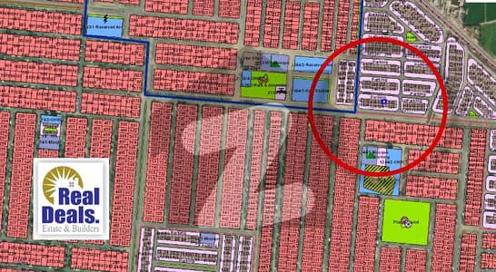 4-Marla Back of 100ft Road Plot for Sale