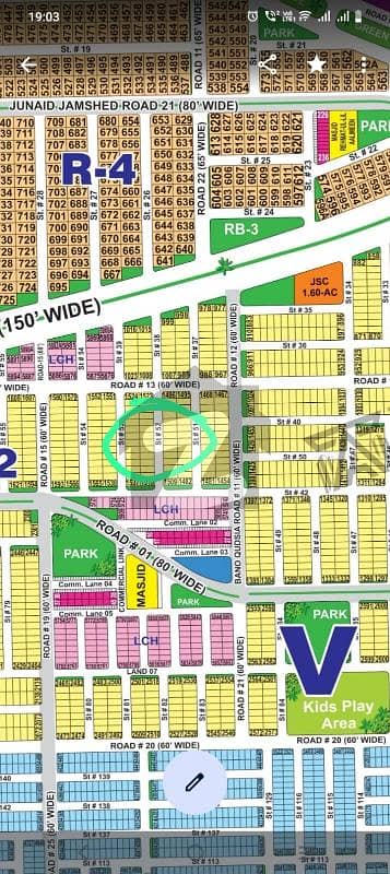 DHA Multan good location plot for sale