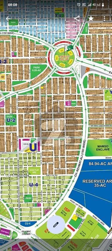 DHA Multan good location plot for sale