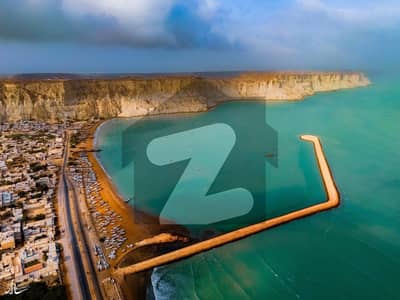 Sea Facing 1200 Sq Yards 2-Side Corner Residential Plot for Sale in Gwadar