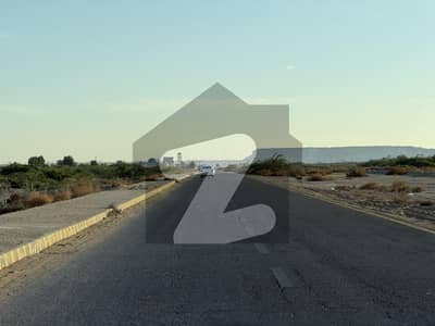 1000 Sq Yards Corner Commercial Plot For Sale In New Town Phase 1, Airport Road Front, Gwadar