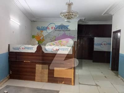 450, SQYARD GROUND FLOOR PORTION AVAILABLE FOR SILENT COMMERCIAL OFFICE USED IT SOFTWARE HOUSE WAREHOUSE PECHS BLOCK 6 NEAR SHARE FAISAL FOR RENT