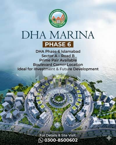 DHA Phase 6 Islamabad Sector A | 1 Kanal New Deal Limited Plots | Prime Investment Opportunity Starts from 190 Lacs
