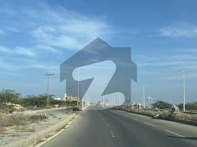 A prime 500 square yards residential plot is available for sale in Phase 2, New Town Gwadar, located on the main Jinnah Avenue Front.   This plot is part of a fully developed and fully inhabited (Full Abadi) area, making it ideal for immediate construction